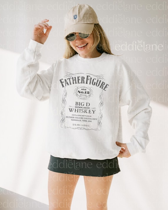 Original Father Figure Whiskey Sweatshirt: Vintage Style Distillery Crewneck