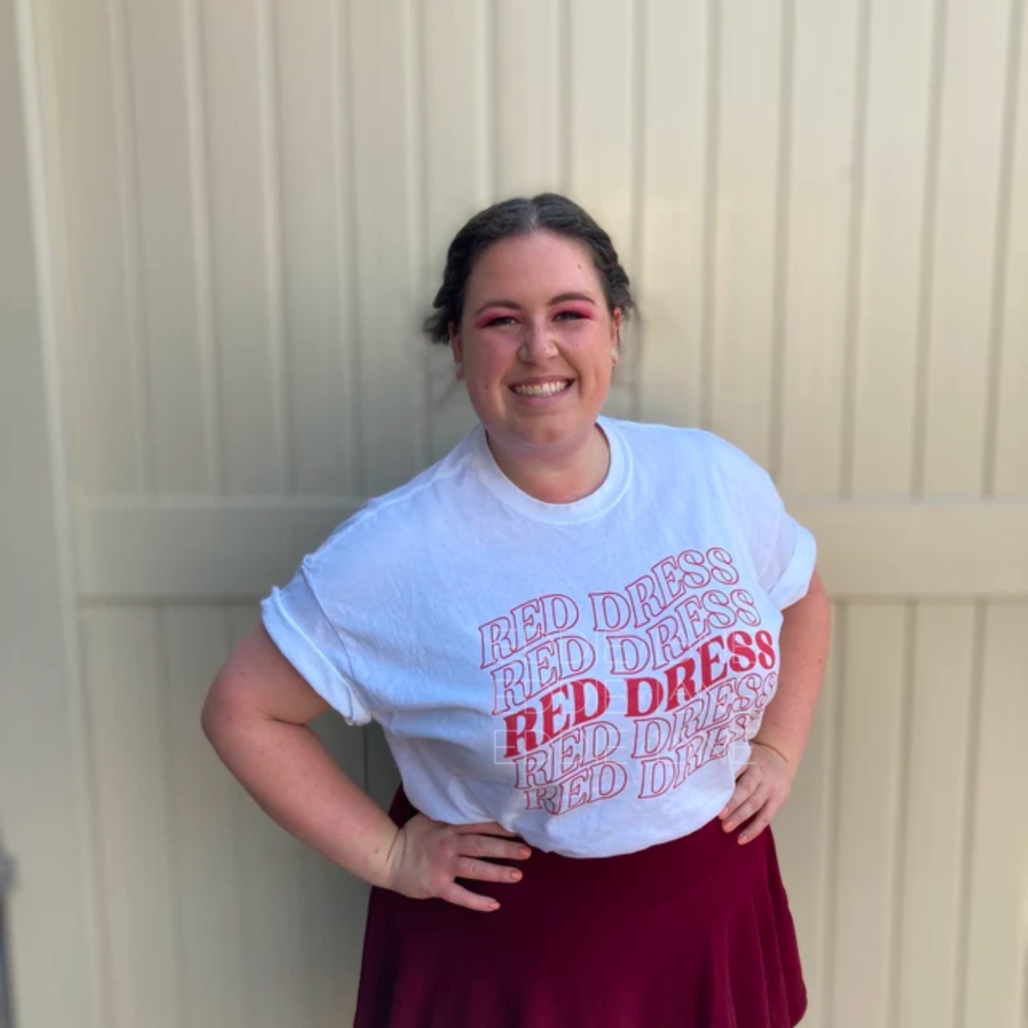 red dress jonas brothers shirt Red Dress Jonas