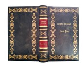 Joseph Conrad Lord Jim unique leather binding; leather bound book