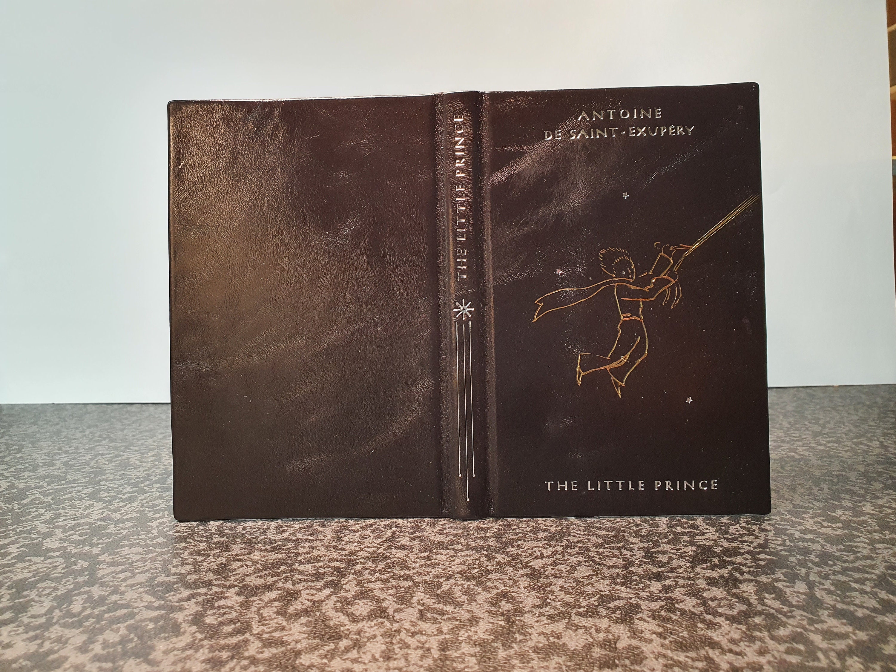 Antoine De Saint-exupery Little Prince in Leather - Etsy