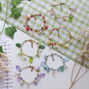 Fairy Bracelets | Clutter Fairy Bracelet, Adjustable Bracelet, Charm Jewelry, Fairycore Jewelry