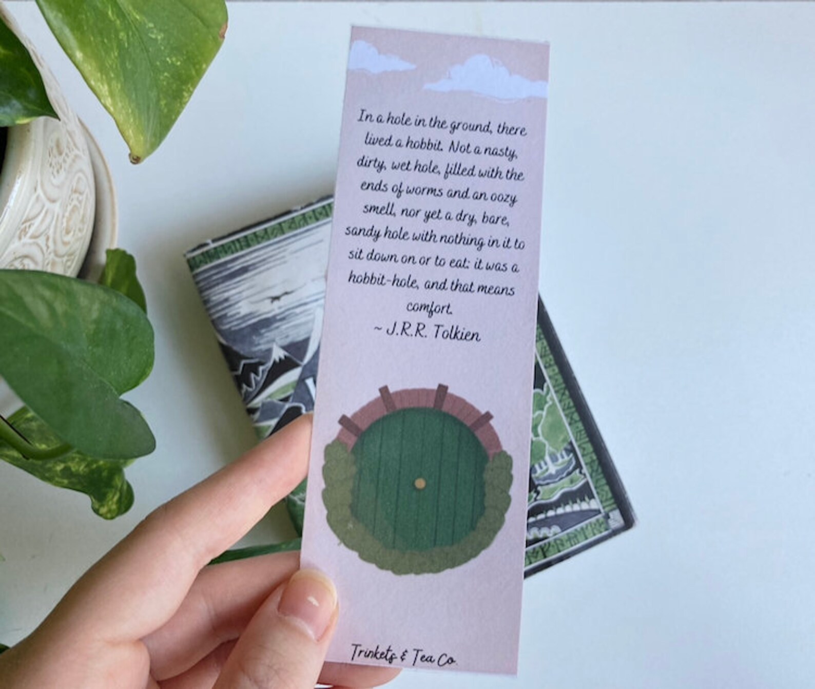 The Hobbit Bookmark Lord of the Rings Bookmark Cute Etsy