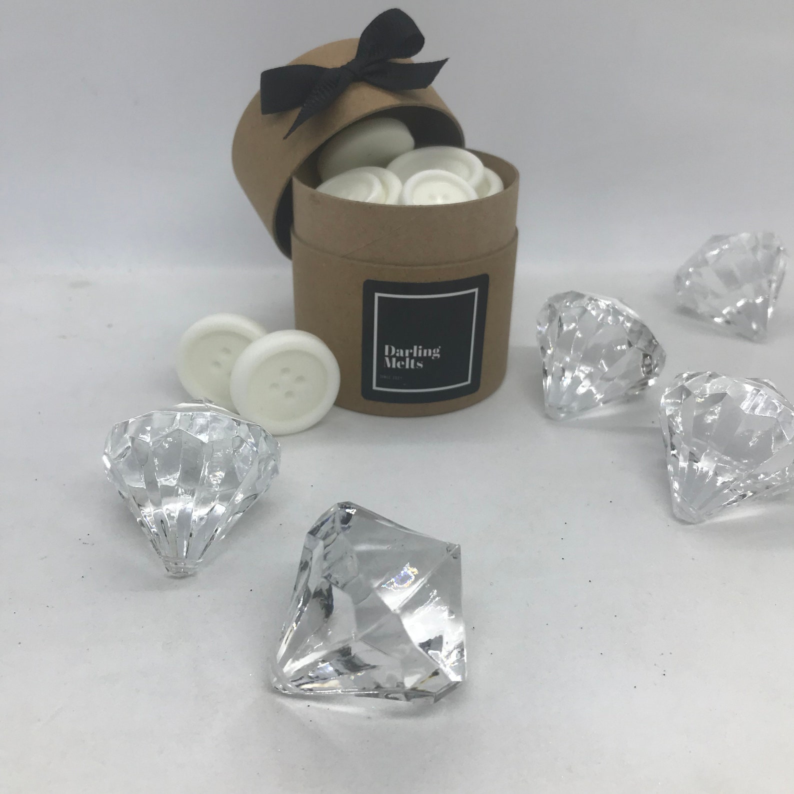 Luxury Scented Wax Melt Button Tub Wax Melt Buttons Wax Melt Etsy UK