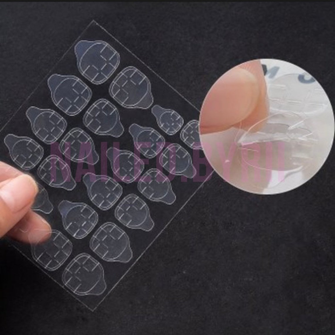 Sticky Nail Tabs For Press On Nails Etsy