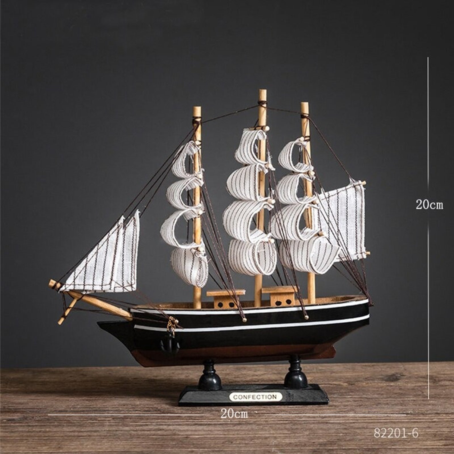 model sailboat desk