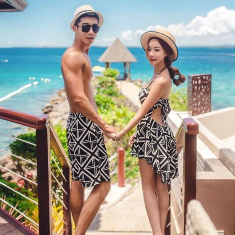 Couples Collections Matching Swimwear Sets Etsy