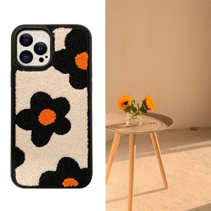 Embroidery Kawaii Cute Fluff Flowers Clear Soft iPhone Case Apple iPhone 13 12 11 pro max X XS XR 7 8 Plus Phone Shell Back Cover Embroidery Kawaii Cute Fluff Flowers Clear Soft iPhone Case Apple iPhone 13 12 11 pro max X XS XR 7 8 Plus Phone Shell Back Cover