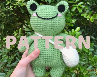 Crochet Frog Plushie *DIGITAL PDF PATTERN*