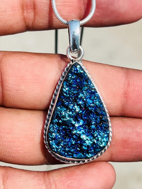 Cobalt Blue Necklace Something Blue Necklace Something Blue Y-Neck - Main Image