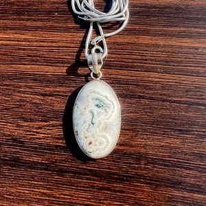 Solar Quartz Pendant White Solar Quartz Large RARE Solar Quartz 925 Silver Pendant Pear Shape Pendant Quartz Gemstone Pendant Gift Her