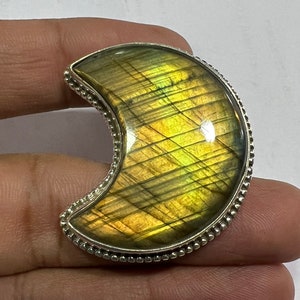 Multi Flash Labradorite Ring Natural Labradorite Ring 925 Solid Sterling Silver Ring Bohemian Ring labra Ring for women Gift HER 201