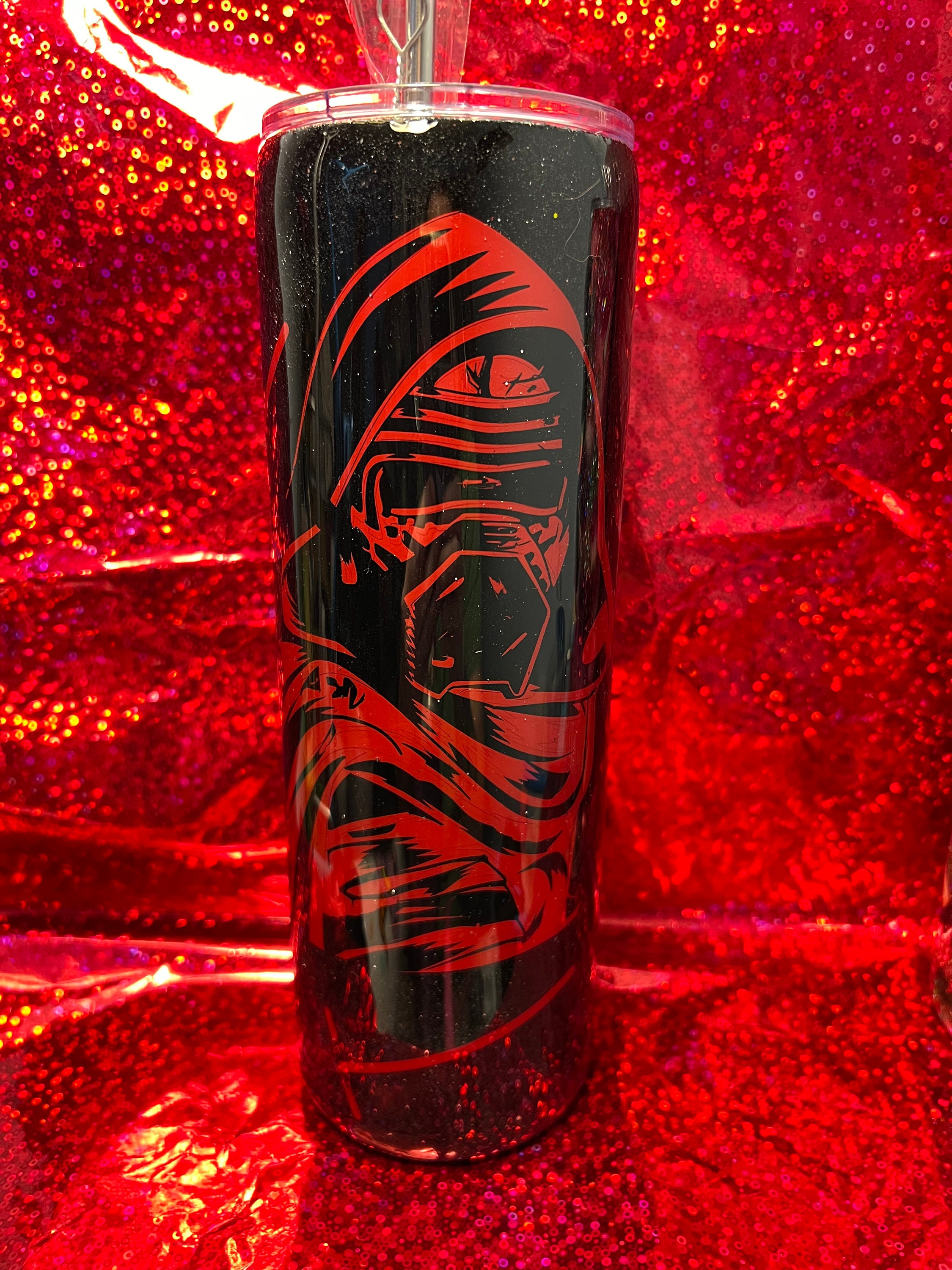 Star Wars Whiskey Tumbler Kylo Ren Unique Gift FREE Name Engraving  Personalised!