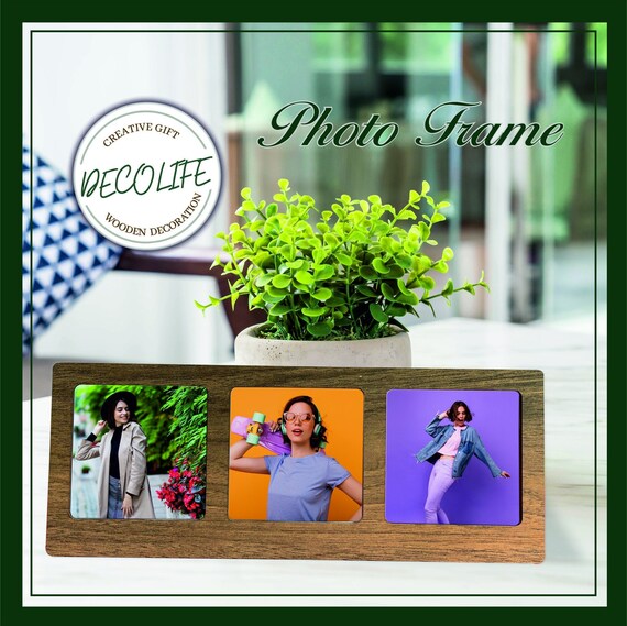 Wooden Photo Frame Quad Photo Frame Multiple Picture Frame Etsy UK