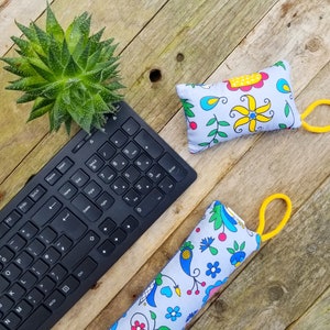 Ergonomic Handmade Mouse & Keyboard Wrist Rest | Flower Design |6 SIZES |Office Accessories | Coworker Gift |  Wfh | Tkl | Mother&#39;s Day Gift