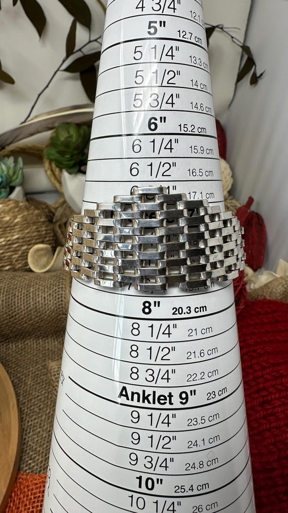 STUNNING Woven Solid Cleopatra Chain Necklace & B… - image 8