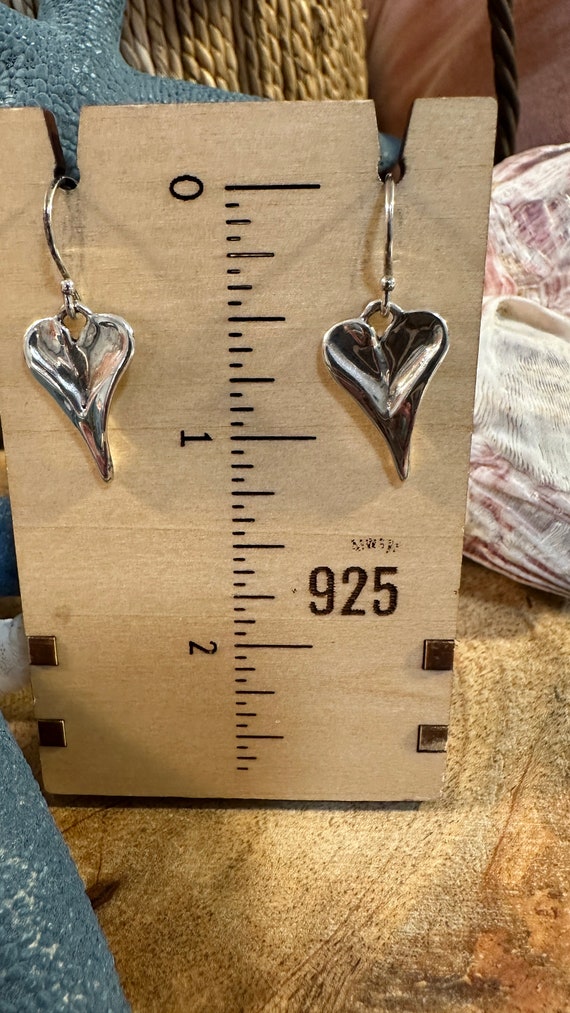 Hagit Gorali (HG) Heart Earrings - 925 Sterling Si