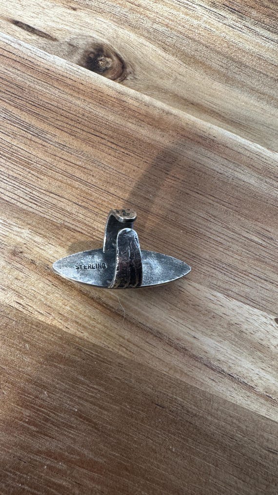 Long silver Designed Ring - image 4