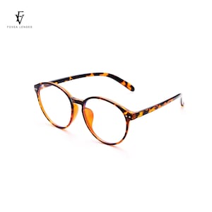 Caulfield - Smooth Tortoise Anti Blue Light Glasses by FV Lenses