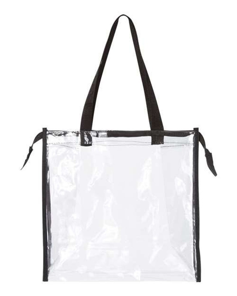 Clear Zipper Tote Bag, Clear Stadium Bag, Concert Bag, Festival Bag Etsy