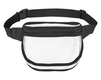 small clear fanny pack