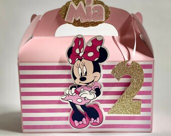 Minnie Mouse Treat Box - Etsy