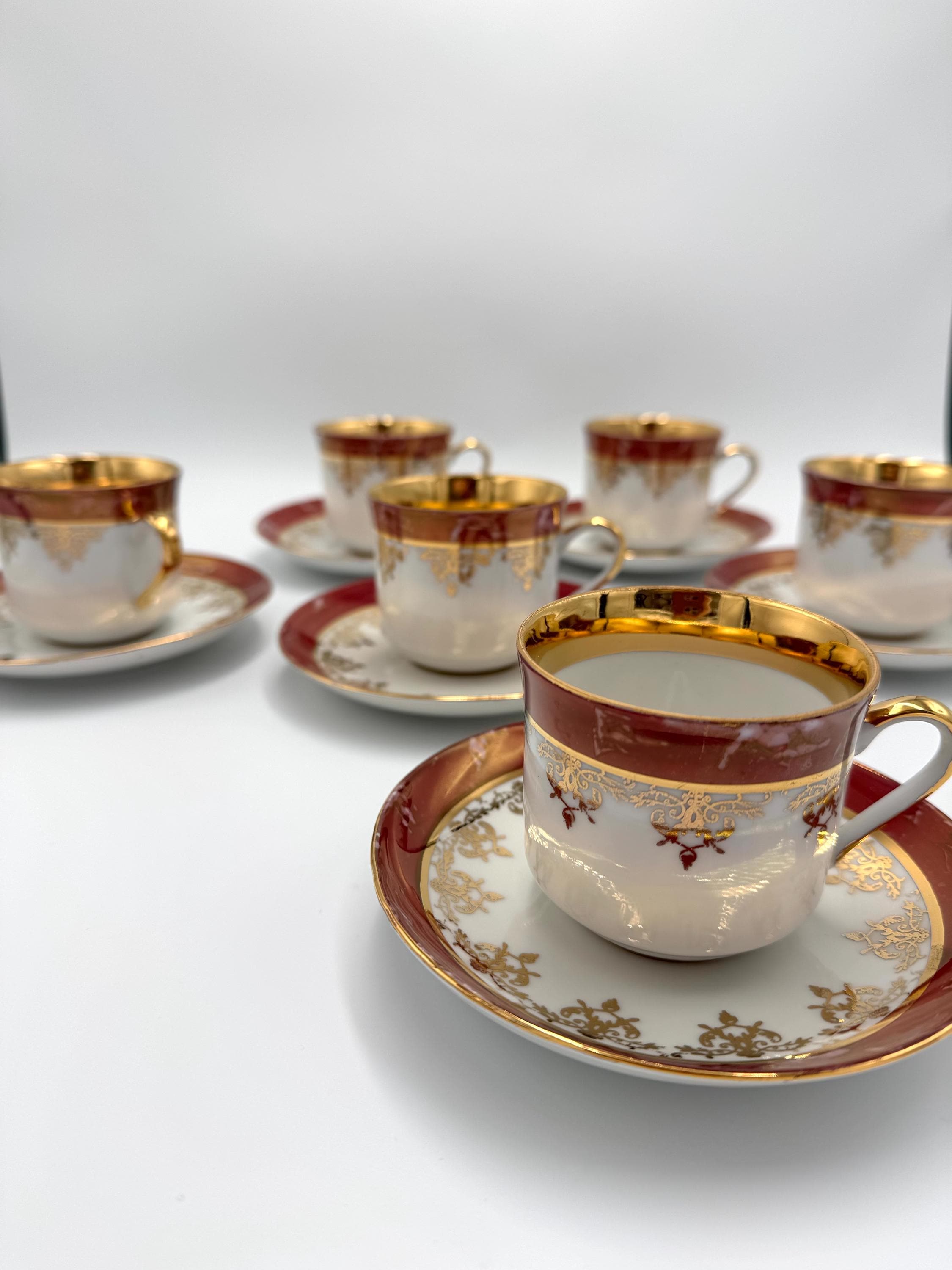 Art Deco Czechoslovakia Coffee Set - Etsy