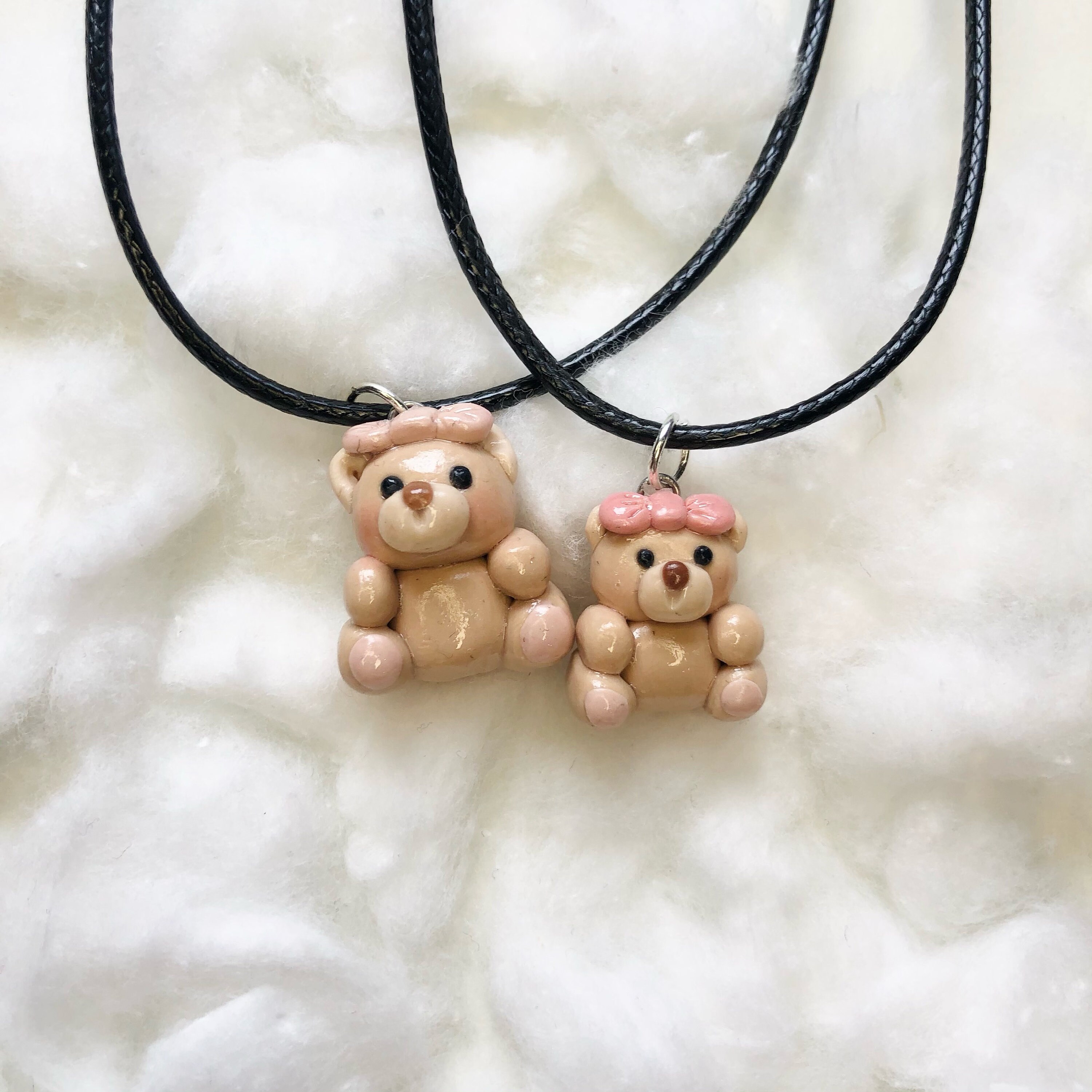 Teddy Bear Charm Teddy Bear Necklace 