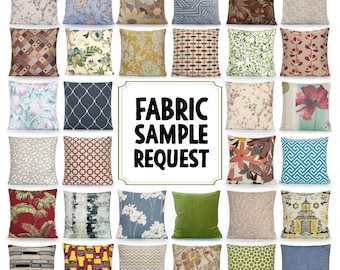 Swatch Request / Fabric Swatches / Fabric Samples