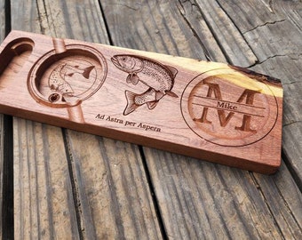 Design your own custom Cigar Tray or Bourbon Pairing tray. Best Father&#39;s Day gift.