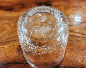 Liquor glasses, handblown glass, whiskey glass
