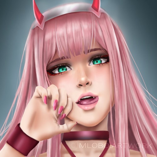 Custom Digital Art Commission NSFW Anime Fanart Etsy