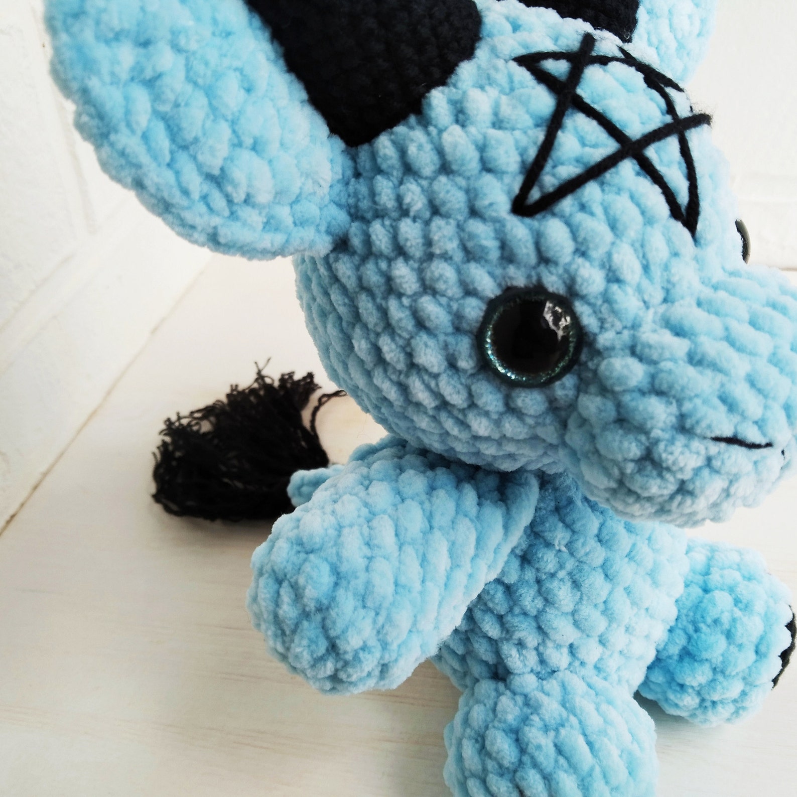 Baphomet plush toy baphomet statue creepy plush baphomet | Etsy