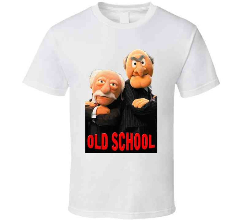 Muppet Show Waldorf Statler Old School T Shirt image 2
