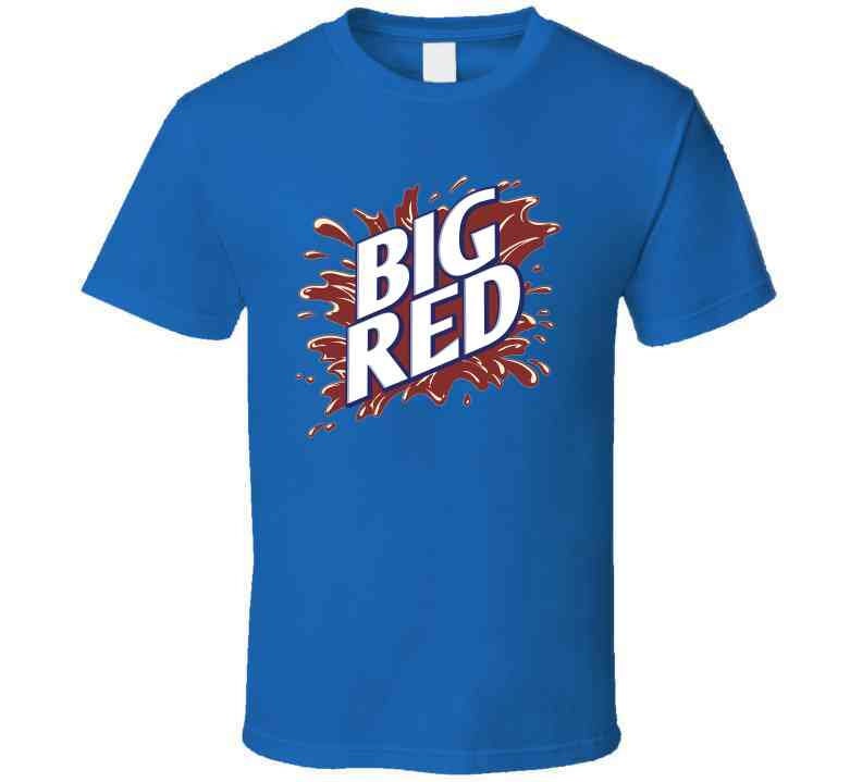 Big Red Soda Pop Drink Logo Funny T Shirt - Etsy