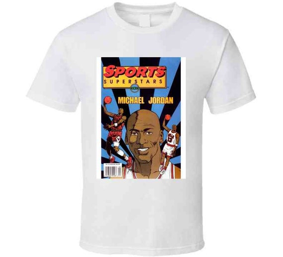 Buy Sports Superstars Michael Jordan Vintage Comic Book T Shirt Online in India Etsy