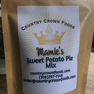 Sweet Potato Pie Mix