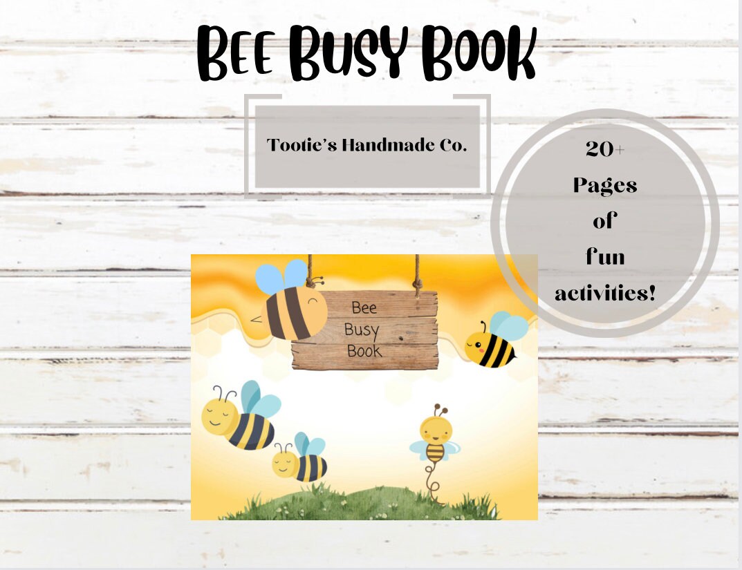Bee Themed Busy Book