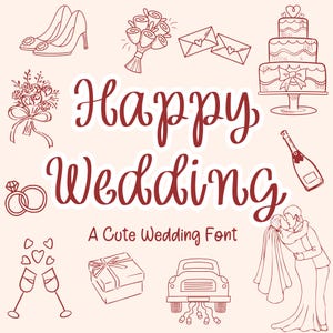 Fonte de casamento real, fonte peculiar, fonte de casamento, fonte manuscrita, fonte desenhada à mão, caligrafia peculiar, escrita artesanal, fonte caprichosa, fonte exclusiva