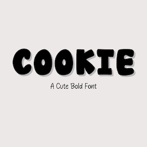 Cookie font,Cute bold font,Bold font,Goodnotes font,Logo font,Display font,Procreate font,Teacher font,Cricut font,Bubbly font,Canva font