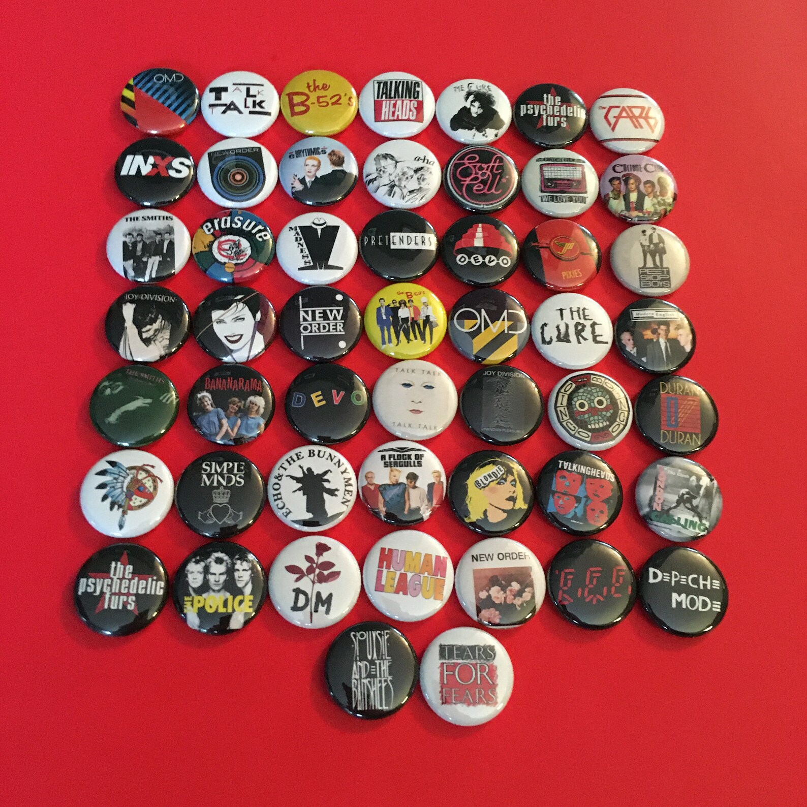 Button band. Button band