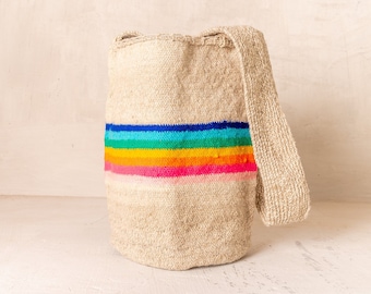 Arhuaca Lana Mochila - Colombian Handmade Wool Bag