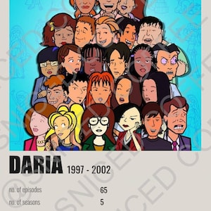 Daria poster- Digital Print