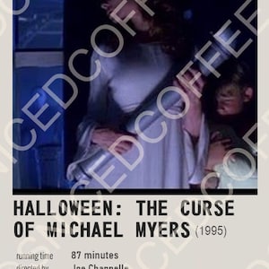 HALLOWEEN 6 movie poster- Digital Print