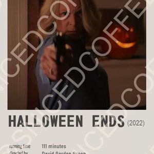 HALLOWEEN ENDS movie poster- Digital Print