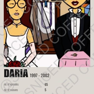 Daria poster- Digital Print