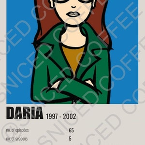Daria Poster- Digital Print