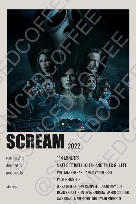 Scream 2022 Movie Poster Digital Print Etsy scream-2022-movie-poster-digital-print-etsy