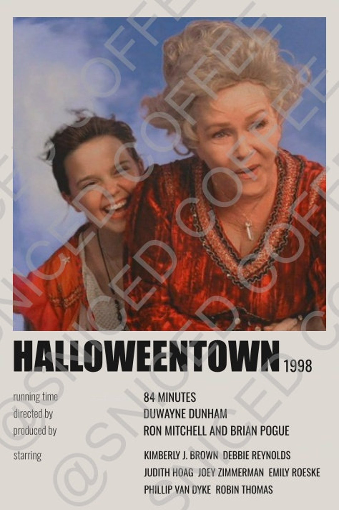 Halloweentown Movie Poster Etsy