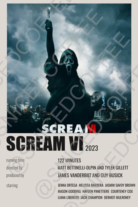 Scream 6 Movie Poster, Movie Poster, Home Decor - Printiment