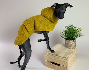 Italian Greyhound coat, Winter jacket, Cozy and Warm, Comfortable and Soft